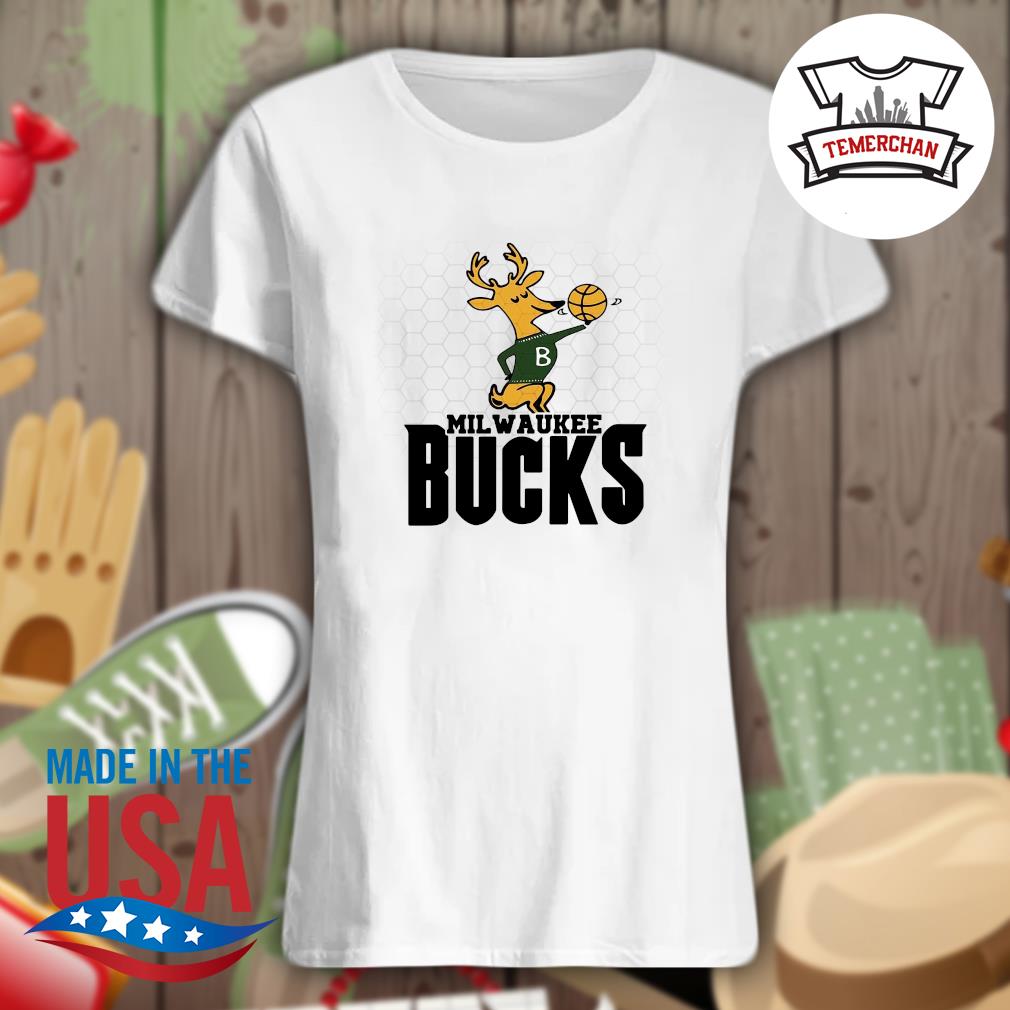 Milwaukee Bucks Vintage s Ladies t-shirt