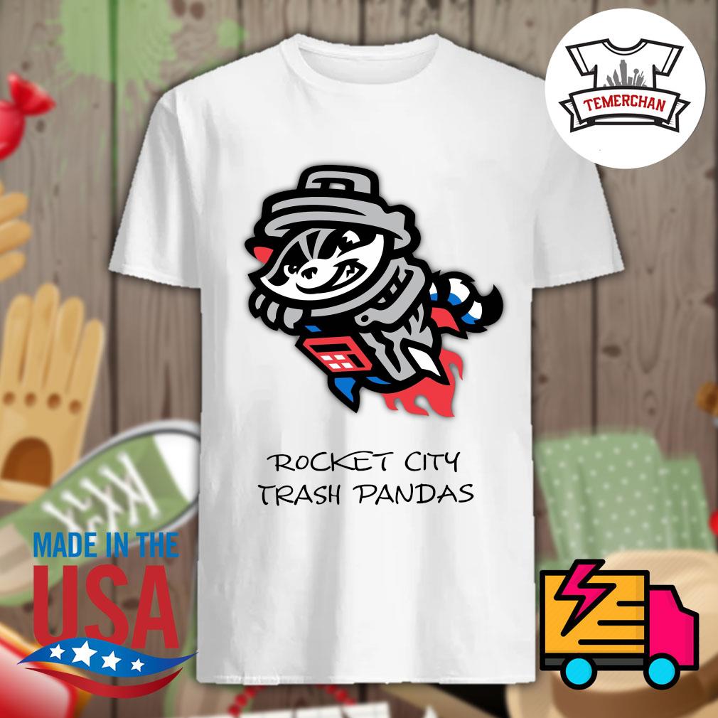 Rocket city Trash Pandas logo shirt, hoodie, tank top, sweater and long  sleeve t-shirt