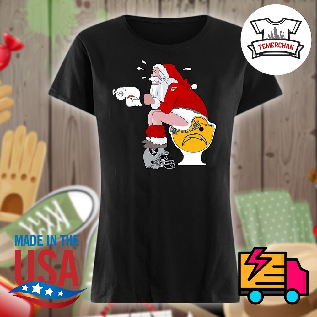 Oakland Raiders Santa Snoopy Wish You A Merry Christmas Shirt