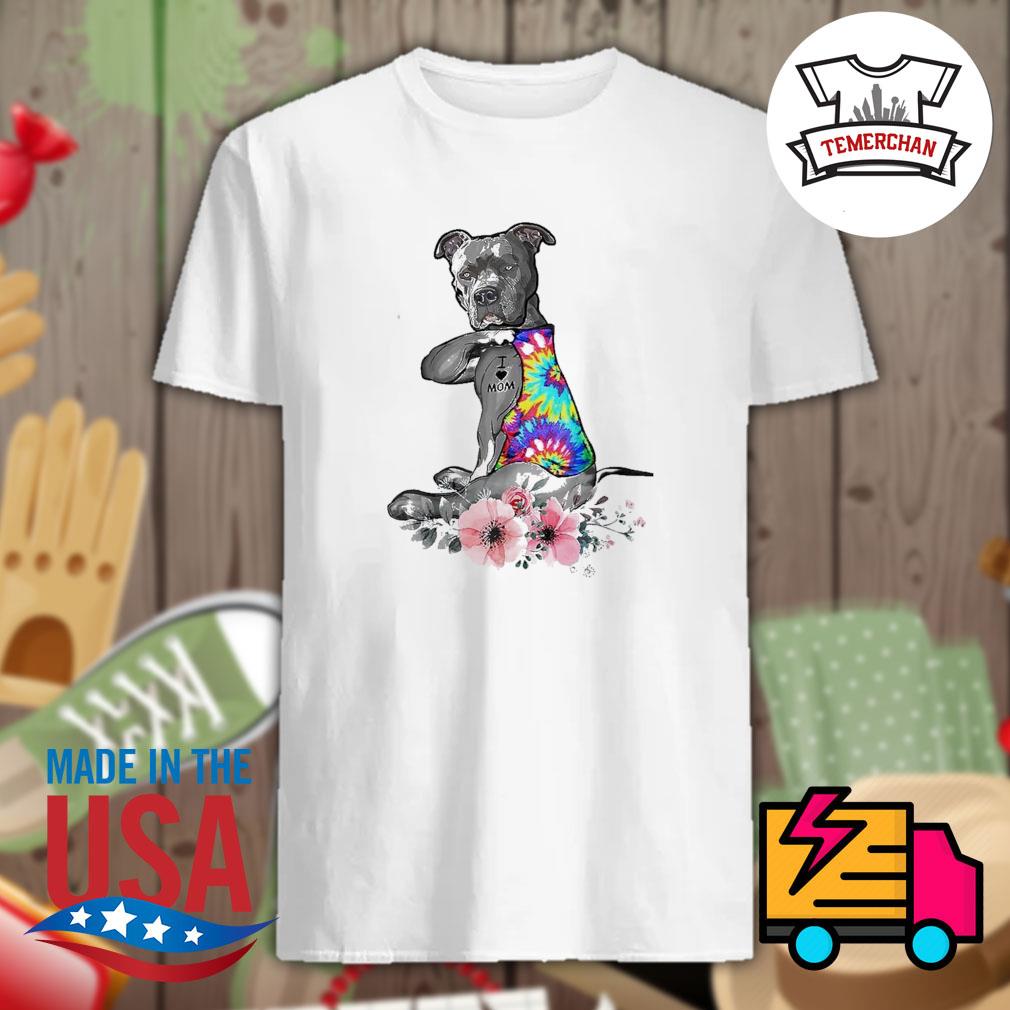 pitbull dog mom shirt