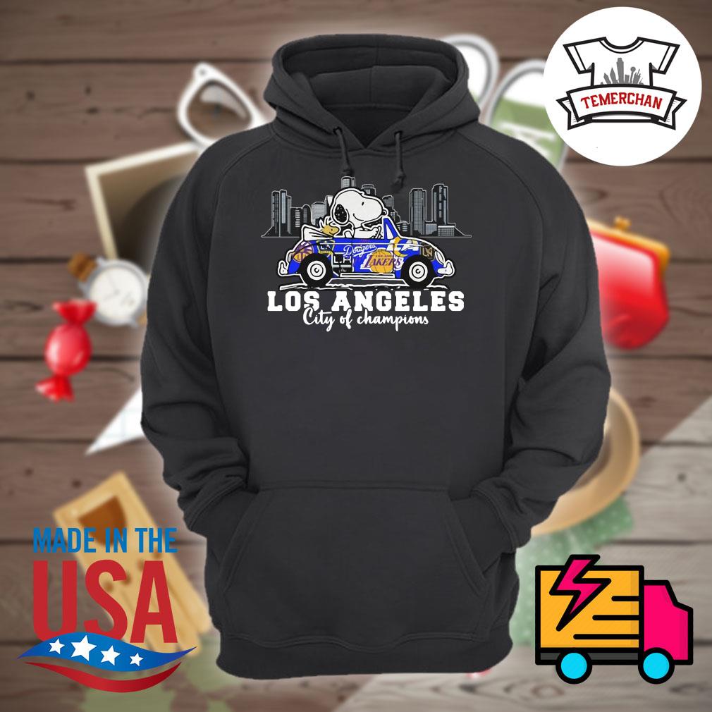 Good Los Angeles Laker Dodgers City Of Champions Shirt - T-ShirtTop