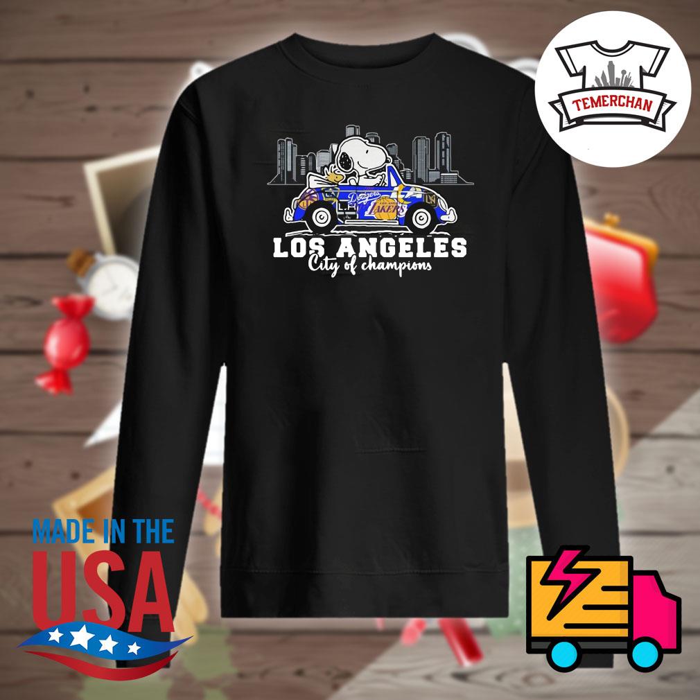 Official Snoopy Woodstock And The Peanuts Los Angeles Dodgers Baseball  shirt, hoodie, longsleeve, sweatshirt, v-neck tee