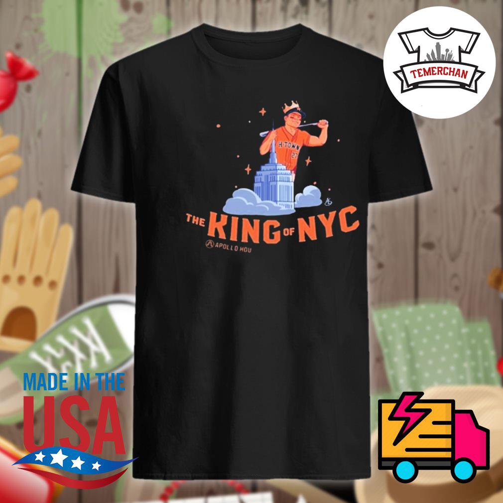 Awesome houston Astros The King of NYC shirt, hoodie, sweater, long sleeve  and tank top