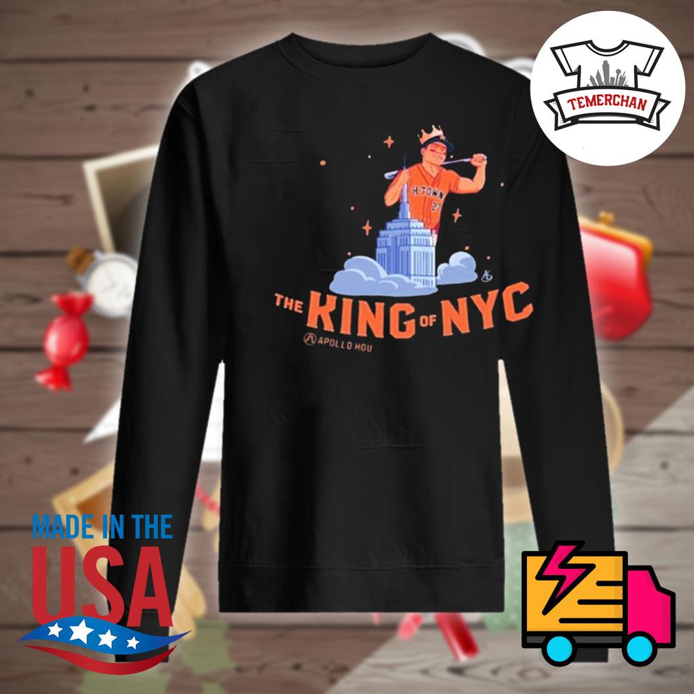 Awesome houston Astros The King of NYC shirt, hoodie, sweater, long sleeve  and tank top