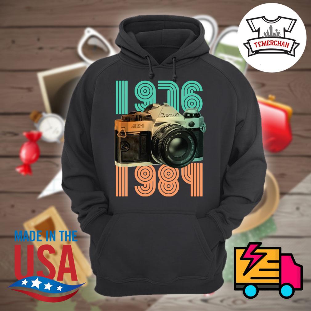 Camera Canon 1976 1984 Vintage shirt hoodie tank top sweater