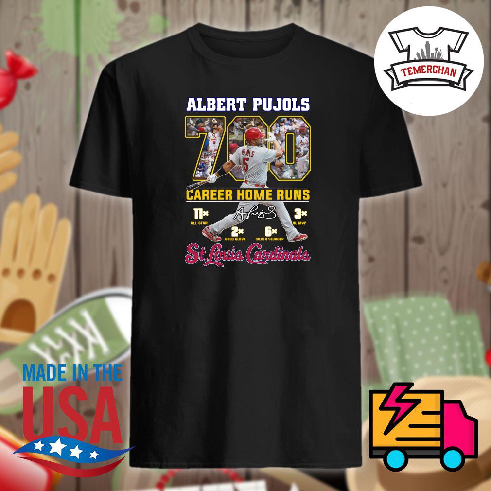 St. Louis Cardinals Albert 700 Pujols Career home runs shirt, hoodie, tank  top, sweater and long sleeve t-shirt
