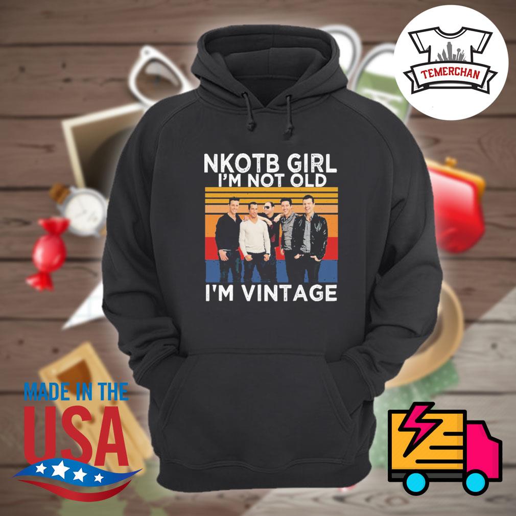 NKOTB Girl I'm Not Old I'm Vintage Personalized Baseball Jersey - Growkoc