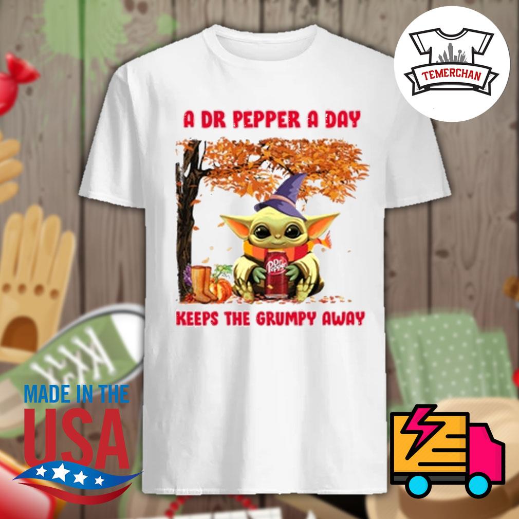 Custom Name Dr Pepper I'm Grumpy Baby Yoda Tumbler - Banantees