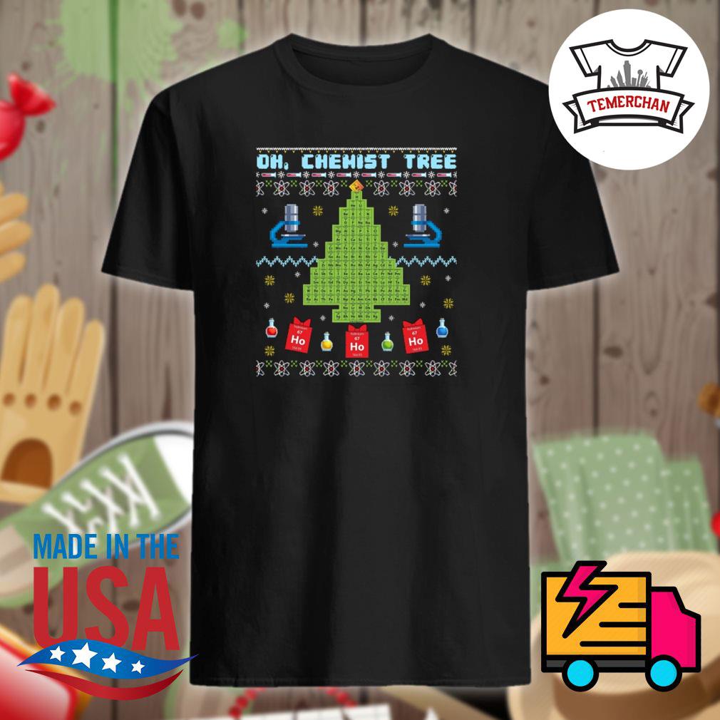 oh chemist tree shirt