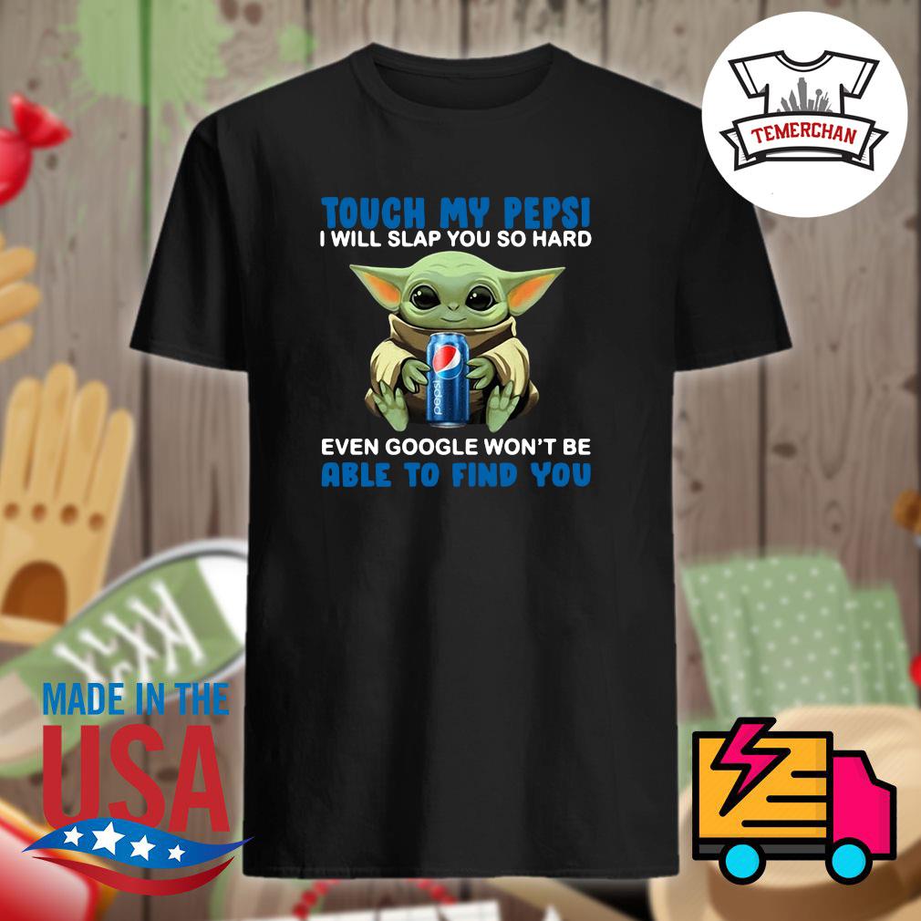 baby yoda pepsi shirt