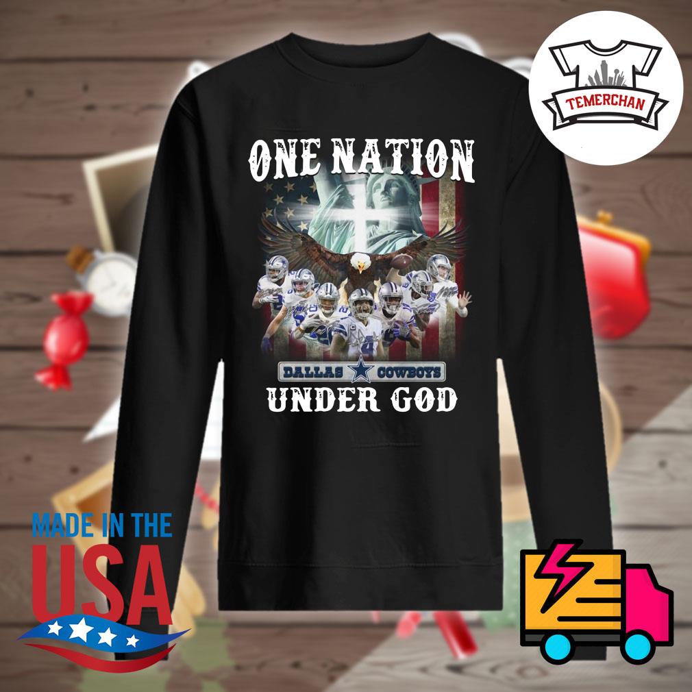 Dallas Cowboys one Nation under God shirt, hoodie, tank top, sweater and long  sleeve t-shirt